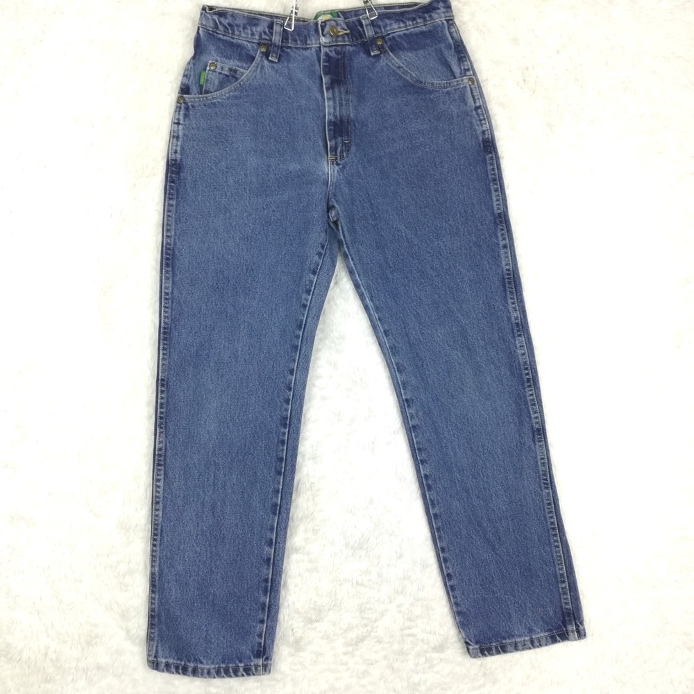 Cabela's Mens Jeans Straight‎ Leg  Regular Blue Denim Roughneck Medium 32x30